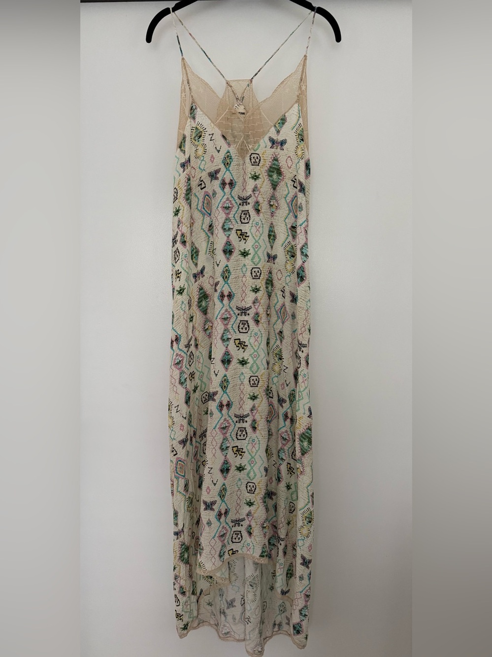 Zadig & Voltaire Risty Dress, kilim-patterned fabric.